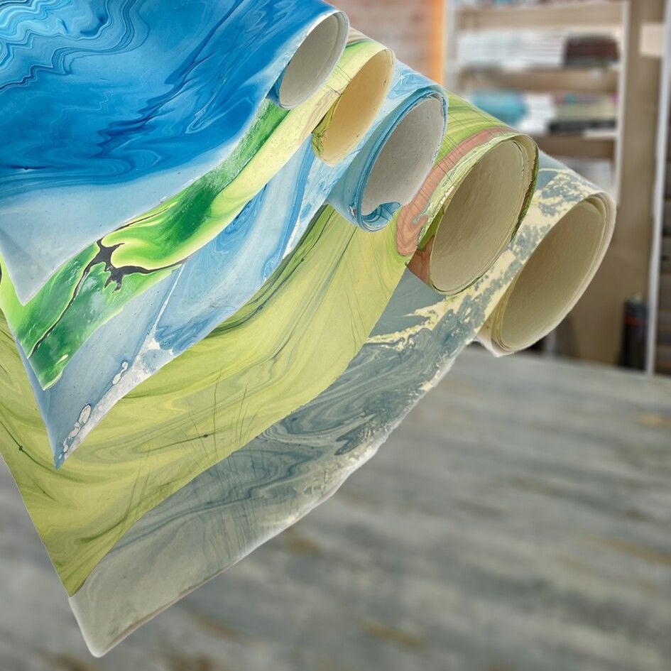 El Yapımı Ebrulu Kağıtların Büyüleyici Dünyası