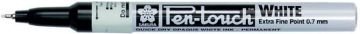 SAKURA PEN TOUCH KALEMİ EXTRA FINE WHİTE 0,7 MM