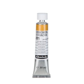 Schmincke 671 Yellow Ochre HKS Designers' Gouache Boya 20 ml