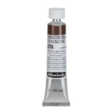 Schmincke 676 Burnt Umber HKS Designers' Gouache Boya 20 ml