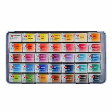 St. Petersburg White Nights Sulu Boya 35 Renk Metal Kutulu