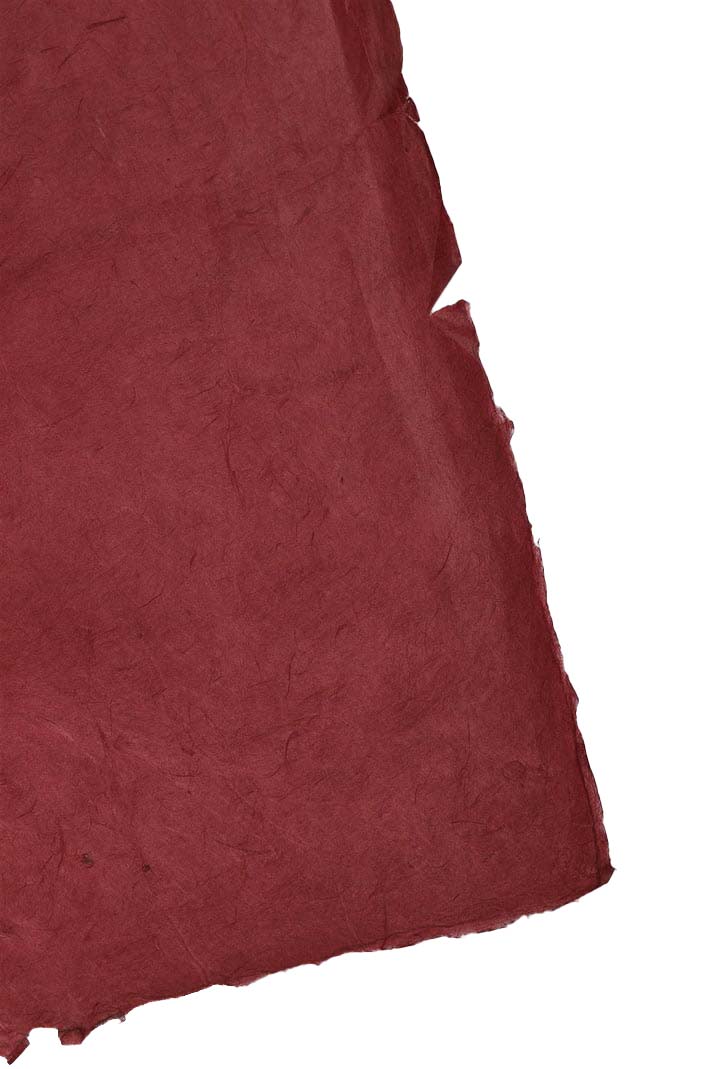 Tiryakiart Aharsız El Yapımı Asitsiz Nepal Kağıdı 50x70 cm 37 Red Wine