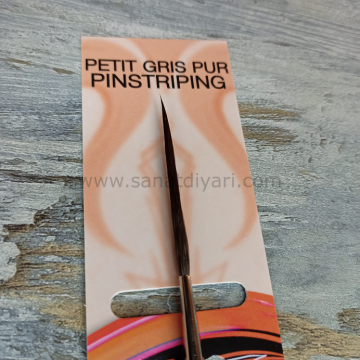 Da Vinci 707 Serisi petit gris pur pinstriping sincap kılı ekstra uzun fırça