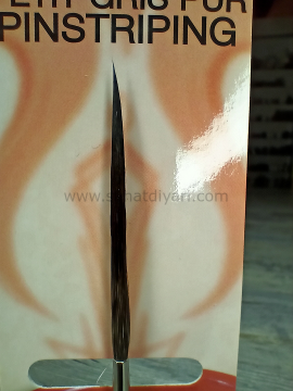 Da Vinci 707 Serisi petit gris pur pinstriping sincap kılı ekstra uzun fırça