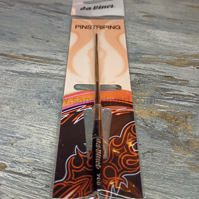 Da Vinci 708 Serisi pinstriping manda kılı ekstra uzun fırça