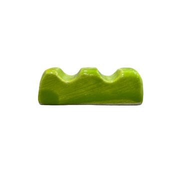 Tiryakiart Seramik Fırçalık Fıstık Yeşili 2'li