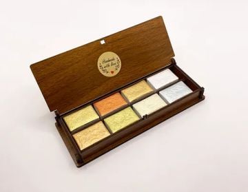 ŞemseArt TBS12 - 8'li Yaldız Tam Tava El Yapımı Sulu Boya Seti (201F,202F,203F,204F,212F,213F,216F,231F)