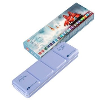 St. Petersburg White Nights Granulation Sulu Boya 21 Renk