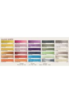 ŞemseArt No: 201 Altın Yaldız Yarım Tava Sulu Boya