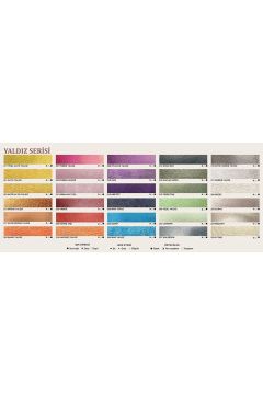 ŞemseArt No: 212 Bronz Yaldız Yarım Tava Sulu Boya