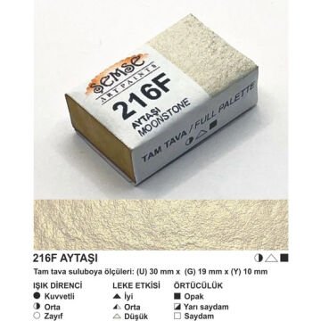 ŞemseArt No: 216F Aytaşı Yaldız Tam Tava Sulu Boya