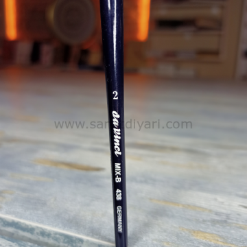 Da Vinci 438 Serisi Fırça No:2 cosmotop mix B yuvarlak sulu boya fırçası