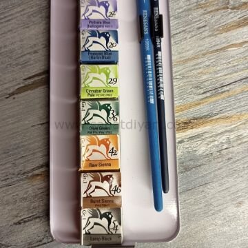 RENESANS Sulu Boya Travel Box 12 Renk 1/2