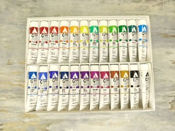 Holbein Akrilik Guaj Boya 20 ml - 24 Renk Set