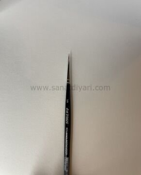 Da Vinci 36 Serisi Fırça No:3/0 Kolinsky Kızıl Samur Kılı Yuvarlak Sulu Boya Fırçası