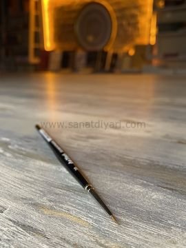 Da Vinci 36 Serisi Fırça No:2/0 Kolinsky Kızıl Samur Kılı Yuvarlak Sulu Boya Fırçası