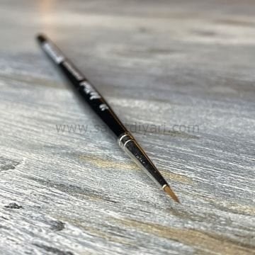 Da Vinci 36 Serisi Fırça No:2/0 Kolinsky Kızıl Samur Kılı Yuvarlak Sulu Boya Fırçası