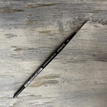 Da Vinci 36 Serisi Fırça No:2/0 Kolinsky Kızıl Samur Kılı Yuvarlak Sulu Boya Fırçası