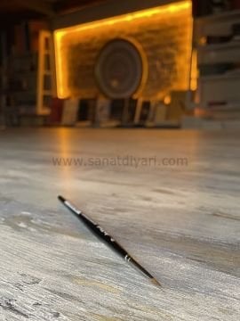 Da Vinci 36 Serisi Fırça No:0 Kolinsky Kızıl Samur Kılı Yuvarlak Sulu Boya Fırçası