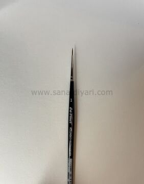 Da Vinci 36 Serisi Fırça No:1 Kolinsky Kızıl Samur Kılı Yuvarlak Sulu Boya Fırçası