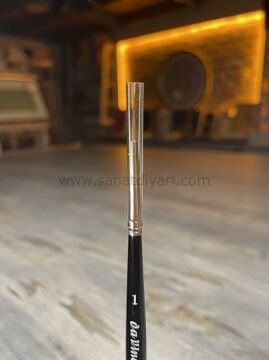 Da Vinci 36 Serisi Fırça No:1 Kolinsky Kızıl Samur Kılı Yuvarlak Sulu Boya Fırçası