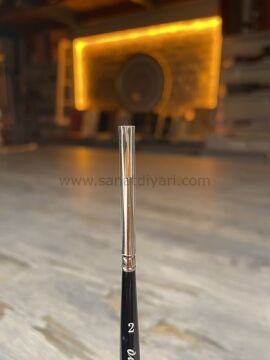 Da Vinci 36 Serisi Fırça No:2 Kolinsky Kızıl Samur Kılı Yuvarlak Sulu Boya Fırçası