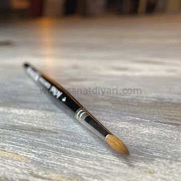 Da Vinci 36 Serisi Fırça No:4 Kolinsky Kızıl Samur Kılı Yuvarlak Sulu Boya Fırçası