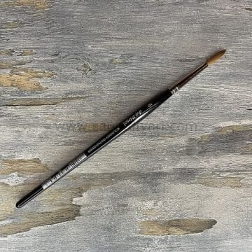 Da Vinci 36 Serisi Fırça No:6 Kolinsky Kızıl Samur Kılı Yuvarlak Sulu Boya Fırçası