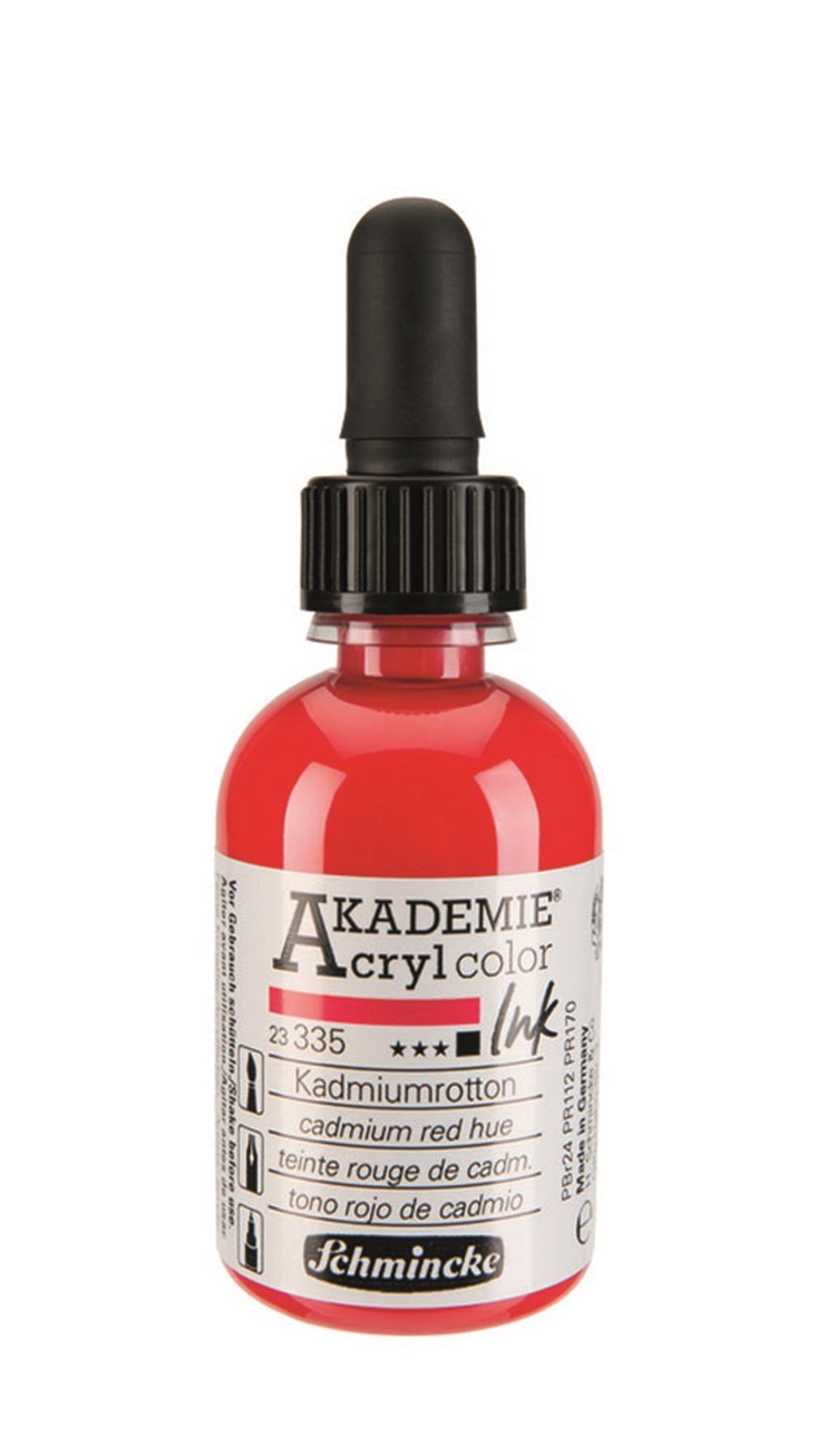 Schmincke Akademie acrylcolor Akrilik Mürekkep 50 ml 335 cadmium red hue