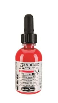 Schmincke Akademie acrylcolor Akrilik Mürekkep 50 ml 335 cadmium red hue