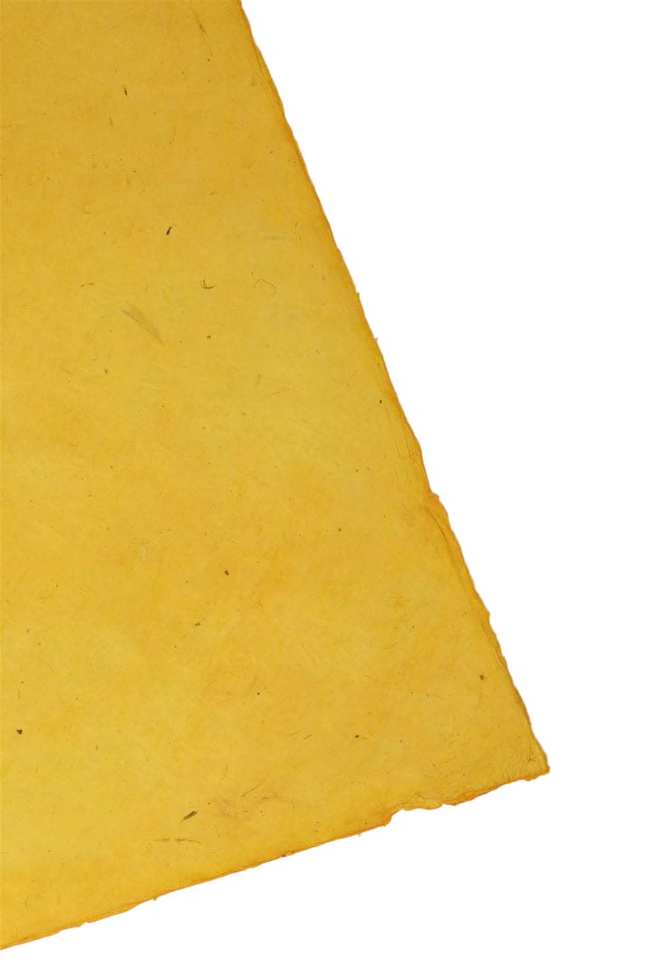Tiryakiart Aharsız El Yapımı Asitsiz Nepal Kağıdı 70x100 cm 12 Tiger Yellow