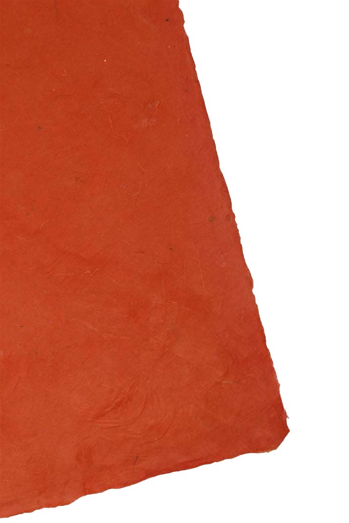 Tiryakiart Aharsız El Yapımı Asitsiz Nepal Kağıdı 70x100 cm 19 Tomato