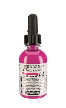 Schmincke Akademie acrylcolor Akrilik Mürekkep 50 ml 344 primary magenta