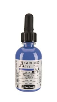 Schmincke Akademie acrylcolor Akrilik Mürekkep 50 ml 441 royal blue