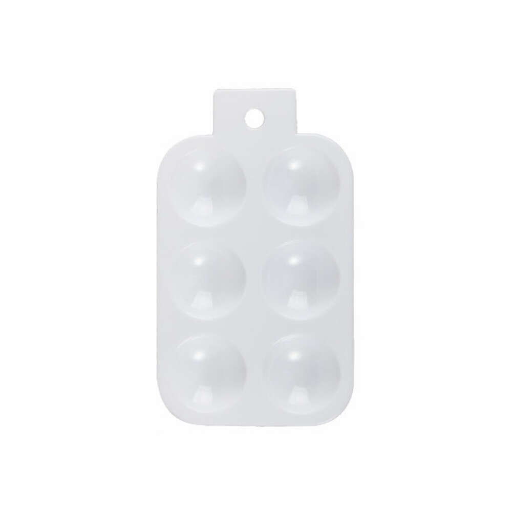 Gvn Art Plastik 6 Godeli Dikdörtgen Boya Paleti 8,8x13 cm F0054