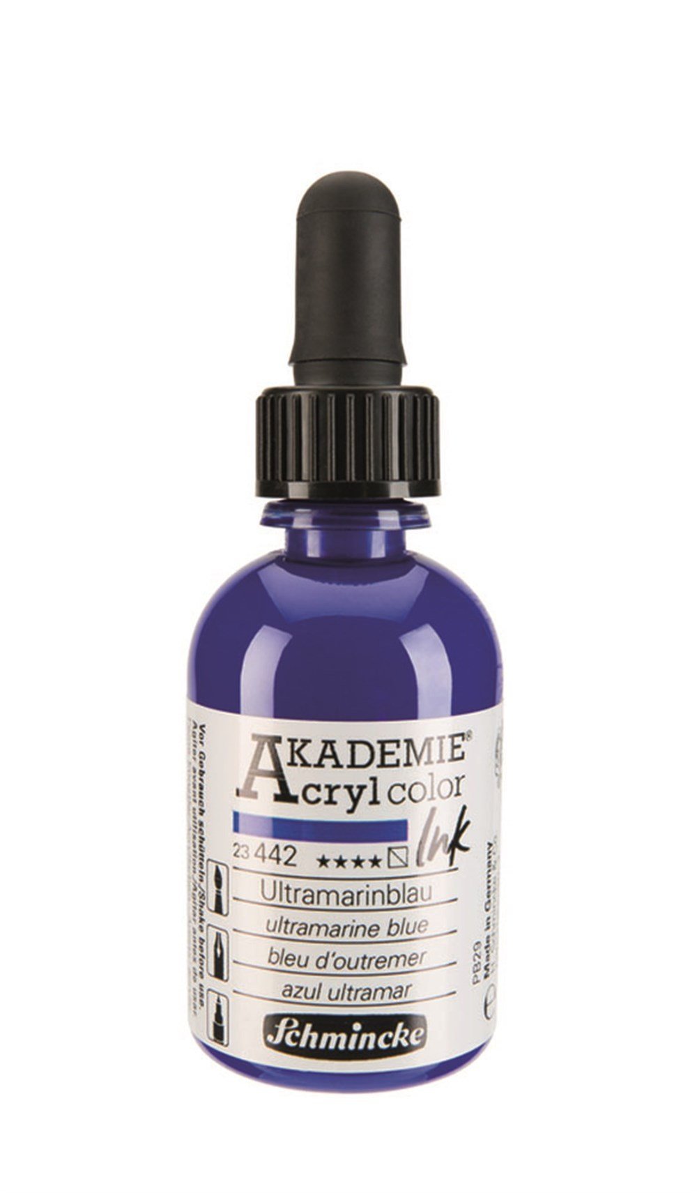 Schmincke Akademie acrylcolor Akrilik Mürekkep 50 ml 442 ultramarine blue