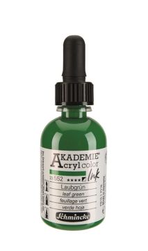 Schmincke Akademie acrylcolor Akrilik Mürekkep 50 ml 552 leaf green