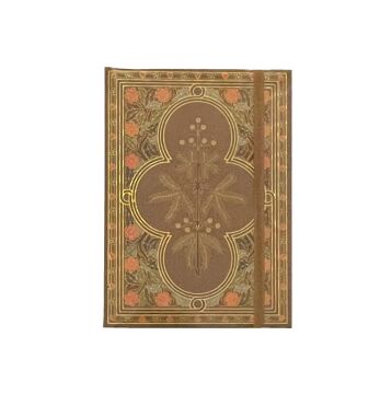 Çiçek Desenleri Kırmızı Sketch Book Sert Kapak Ciltli A5 160 gr 50 yp