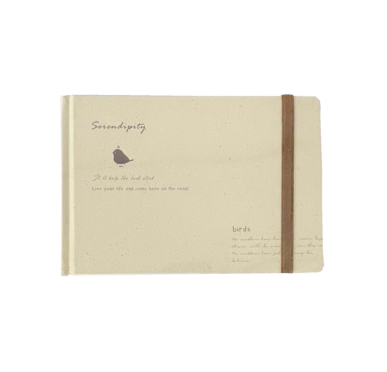 Serendipity Birds Sketch Book Sert Kapak Ciltli A5 120 gr 88 yp