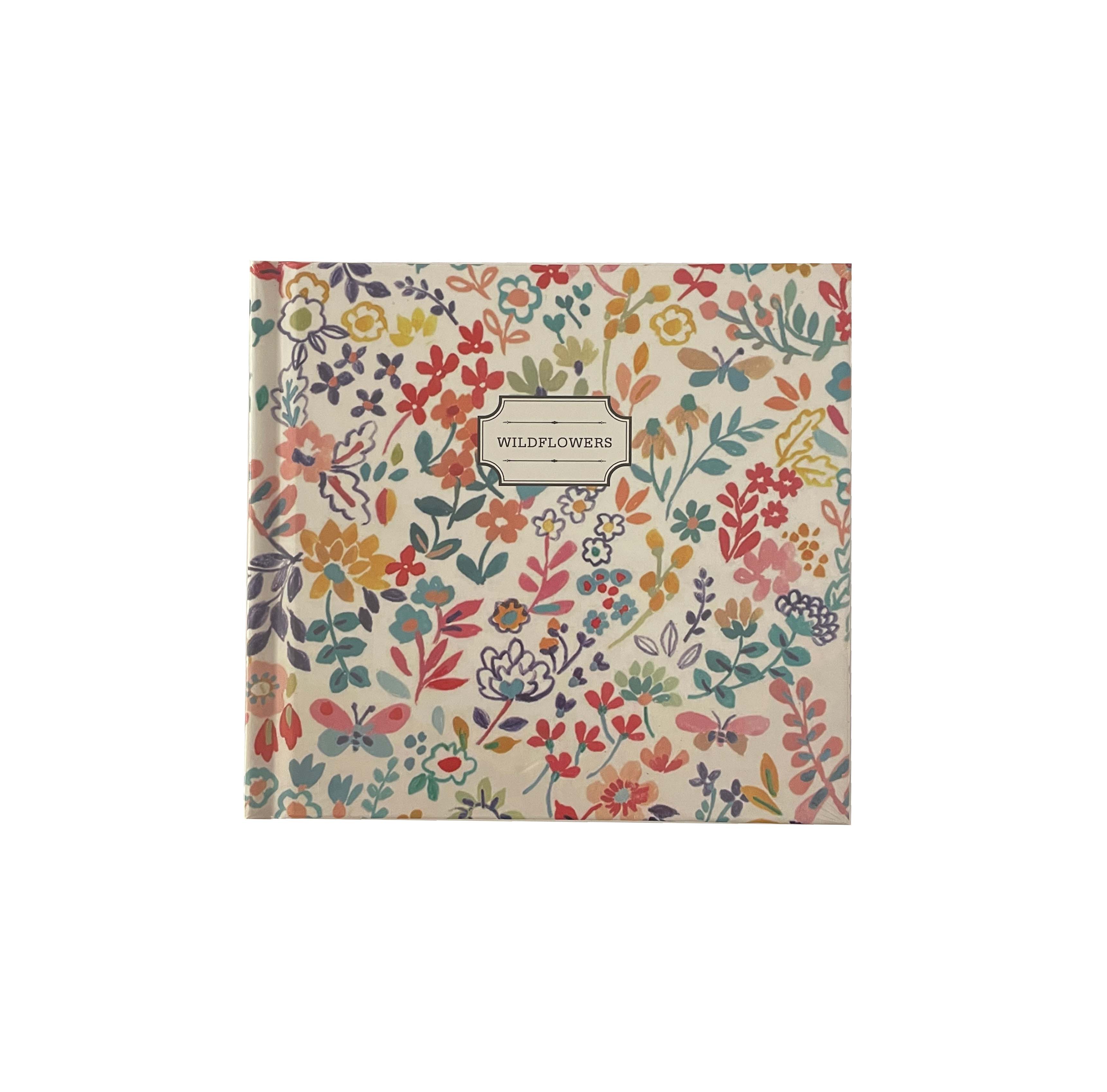 Wildflowers Bahar Dalı Sketch Book Sert Kapak Ciltli 14x15 cm 175 gr 38 yp