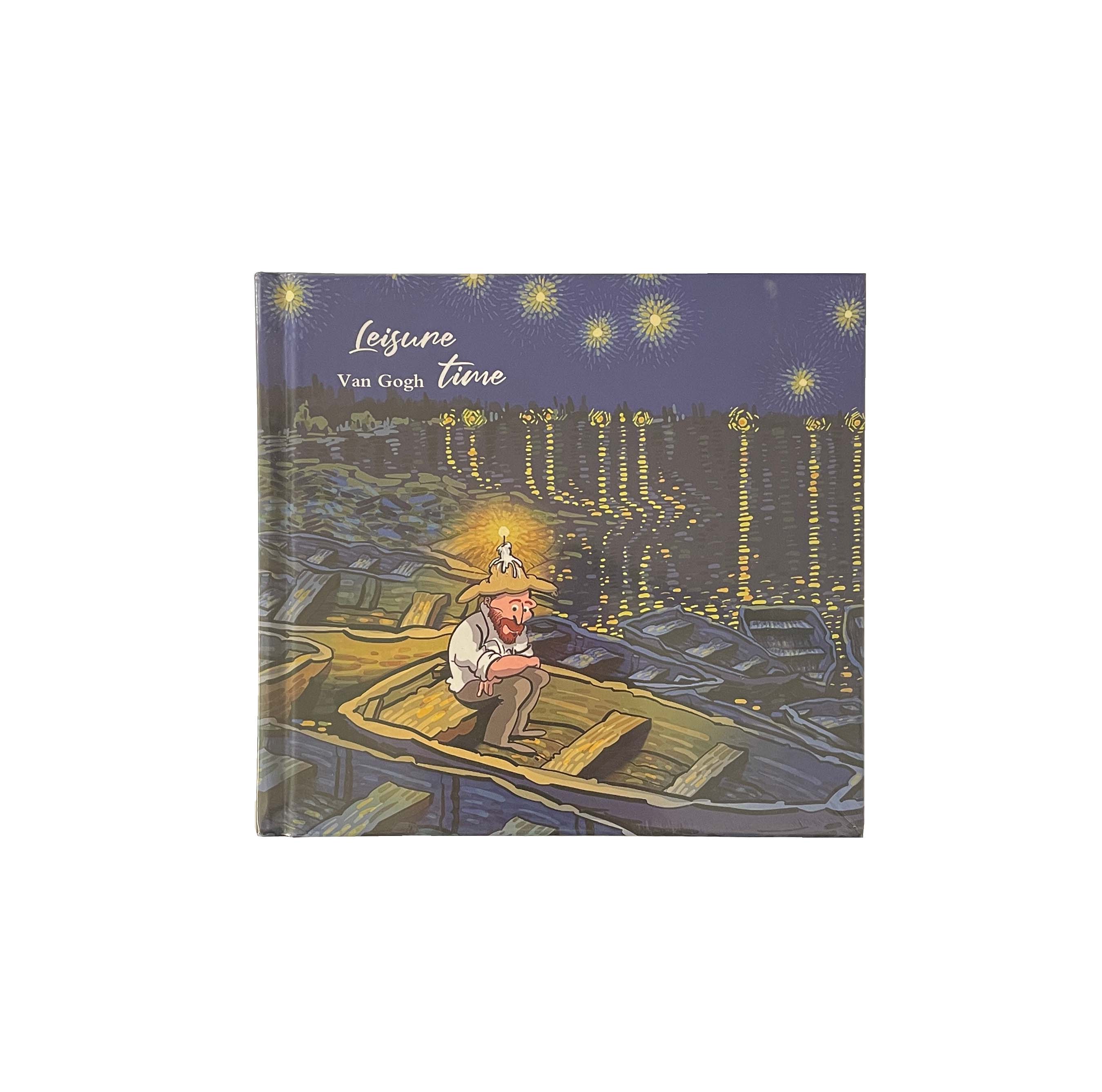 Ren Nehrinde Yıldızlı Gece Sketch Book Sert Kapak Ciltli 14x15 cm 175 gr 38 yp