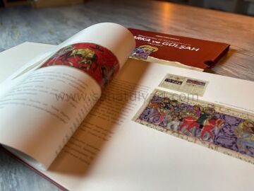 EBRU KIZILIRMAK-MİNYATÜRLERİ VE AÇIKLAMALARIYLA VARKA VE GÜLŞAH (AYYÜKİ)