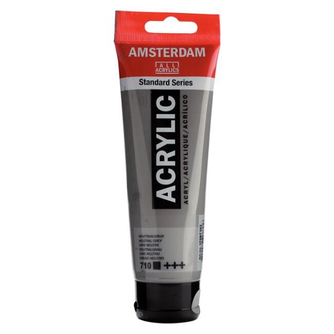 Talens Amsterdam Akrilik Boya 120 ml 710 NEUTRAL GREY