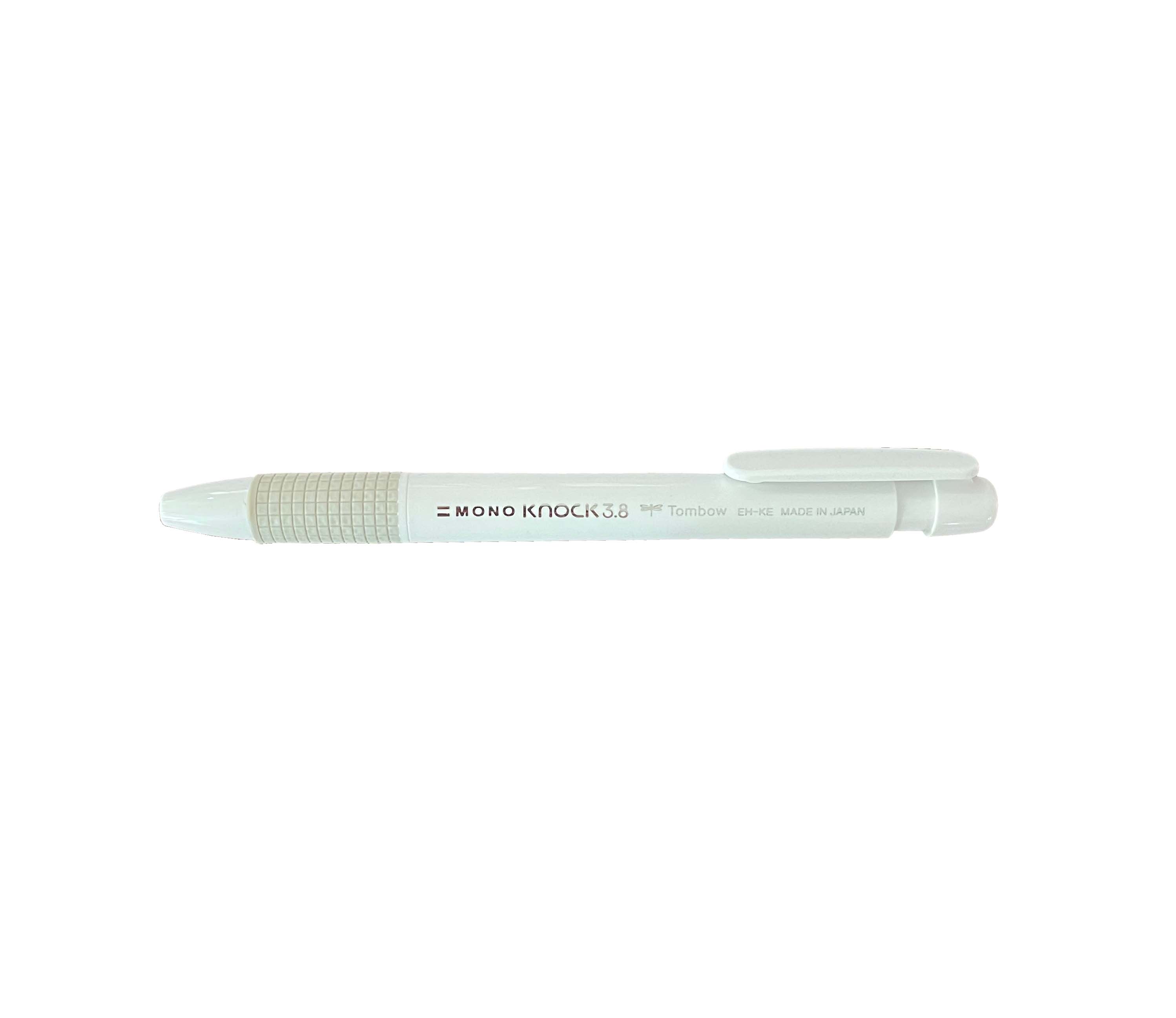 Tombow Mono Knock Kalem Silgi Yuvarlak 3,8 mm Beyaz