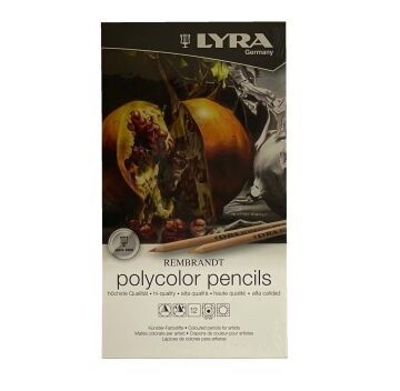 Rembrandt Art Design Profesyonel Dereceli Kalem Seti 12`li Metal Kutu Renkli kalemler