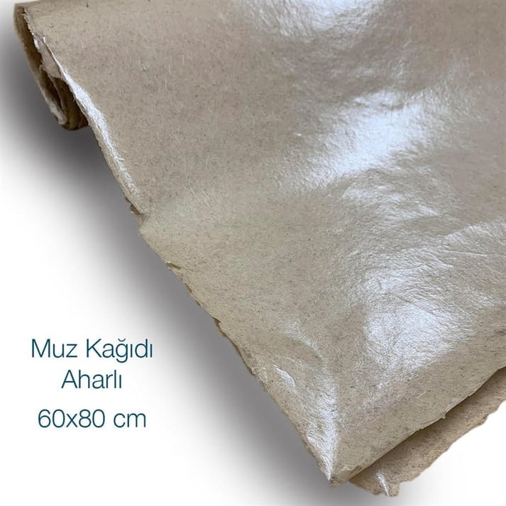 Tiryakiart Muz Kağıdı 60x80 cm Aharlı AÇIK RENK BEYAZ