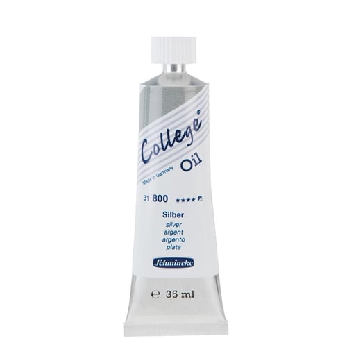 Schmincke College Oil Yağlı Boya 35 ml 800 silver