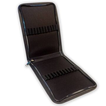 Karin Suni Deri Kalemlik / Fırçalık Geniş Aralıklı 24'lü