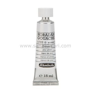Schmincke 103 Zinc White Horadam Gouache Boya 15 ml Seri 1