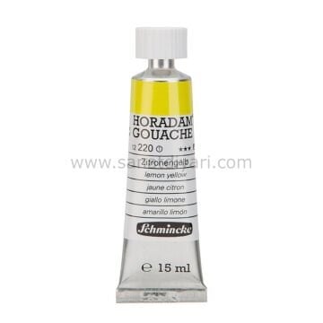 Schmincke 220 Lemon Yellow Horadam Gouache Boya 15 ml Seri 1